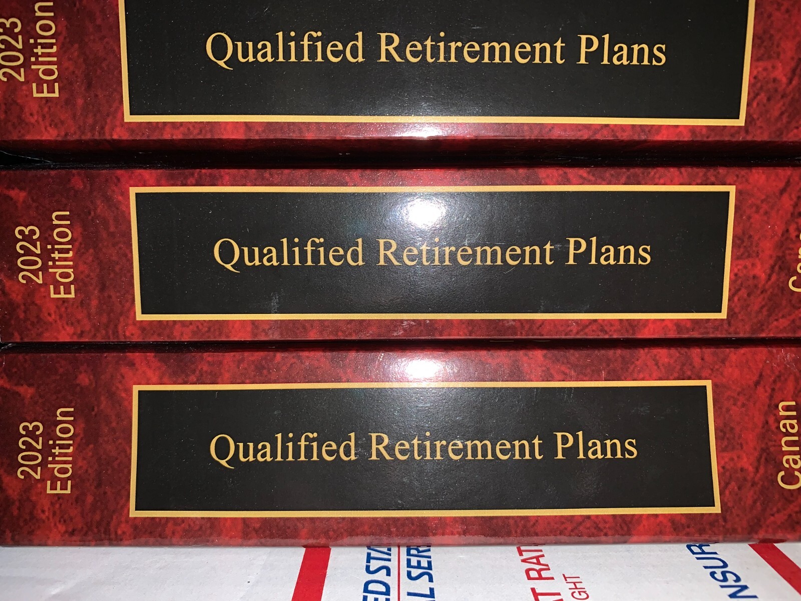 2023 2024 Canan Qualified Retirement Plans 9798350281576 Thomson Reuters Shulman