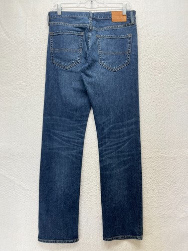 Lucky Brand Authentic Skinny Jeans Mens 30 x 30 - Button Fly Medium Wash Stretch - Picture 7 of 12