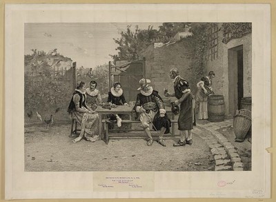 Photo:View in Manchester,Bennington County,Vermont,VT,people,table,food