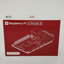 Raspberry Pi 4 Model B - 4GB RAM Computer - New Sealed In Factory Box
