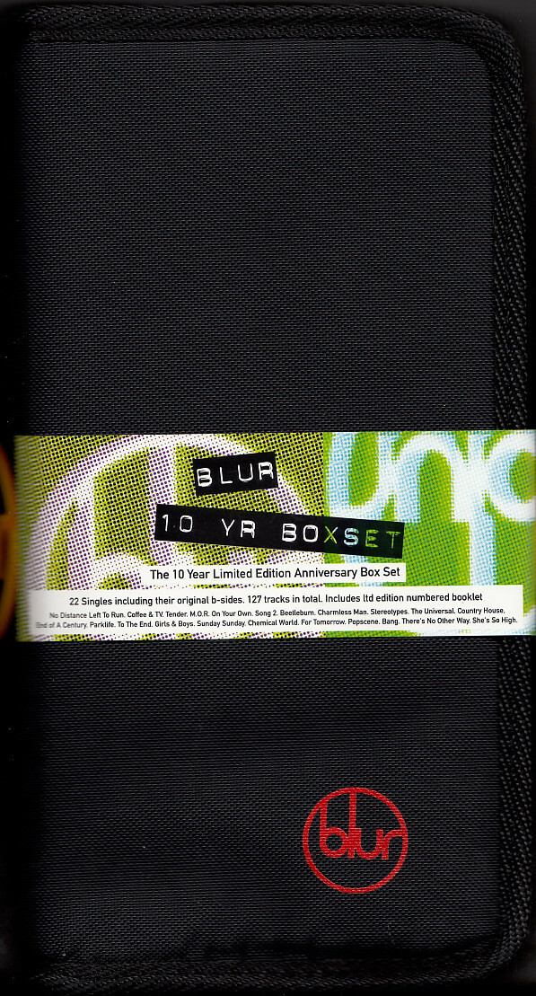 ブラー　Blur 10 YR BOX SET Blur ‎– 10th Anniversary Box Set (1999) Food – BLURBOX 22xCD