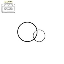 Belts for Sony M-677V M677V Microcassette Cassette Player Recorder Drive Belts