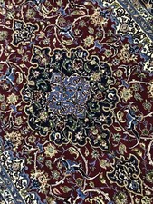 ✔ Isfahan | 158 x 231 | Handgeknüpft | Orientteppich | Carpet | Rug ‼️