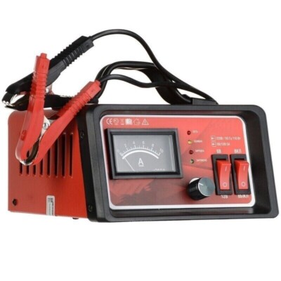 12 VOLT 10 AMP 12V 6V AUTOMATIK INTELLIGENTES BATTERIELADEGERÄT RIESELN SCHNELL AUTO VAN