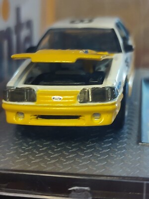 M2 Machines Fanta A14-22-09 1:64 1988 Ford Mustang GT Diecast