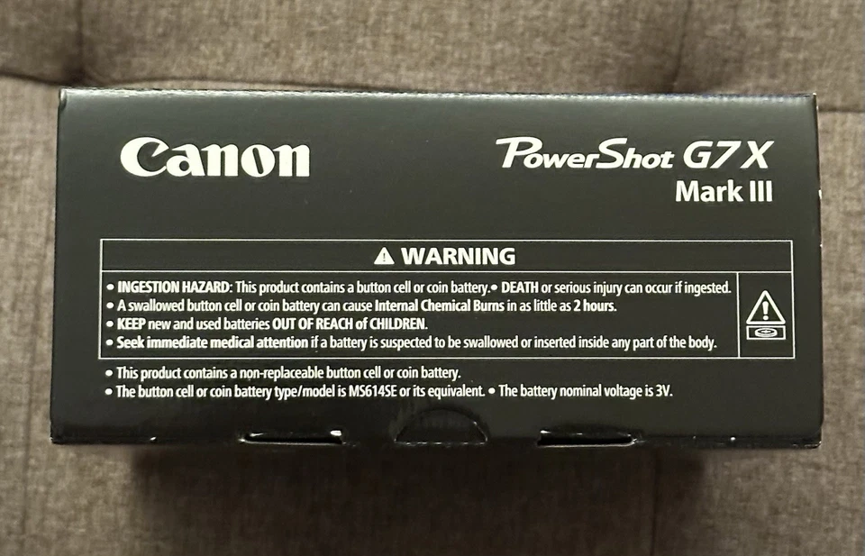 Canon PowerShot G7 X Mark III 20.1 Megapixel Digital Camera - Black - Image 3 of 4