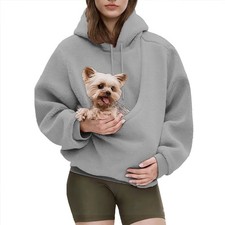Pet Carrier Hoodie Hands Free Dog Cat