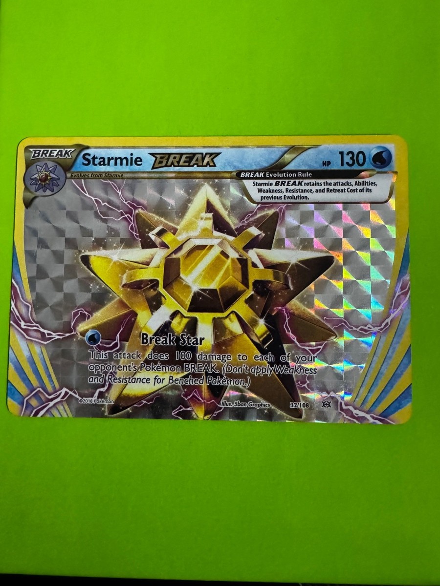 starmie break pokemon card price Pokémon - Starmie Break (32/108) - XY Evolutions main image 1