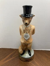 Vintage Jim Beam 'Queen Mary' Fox Decanter Bottle from 1969