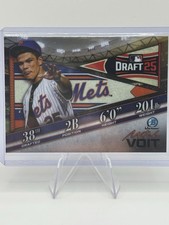 MITCH VOIT RC - Chrome BOWMAN DRAFT NIGHT #BDN-4 - 2025 Bowman Draft METS ⭐️