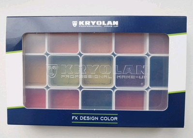 Kryolan FX Design Farbpalette 15 Farben