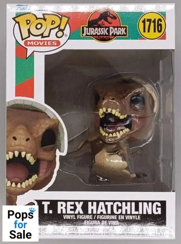1716 T. Rex Hatchling - Jurassic Park Funko POP - Brand New