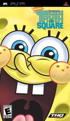 Spongebob's Truth Or Square Sony For PSP UMD 4E