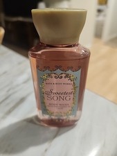 Bath  Body Works SWEETEST SONG 3 fl oz Travel Size Body Wash  NEW 