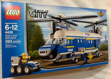 LEGO 4439 City Heavy-duty Helicopter New Retired Set 393 Pieces