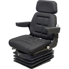 12v High Back Tractor Seat W/ Air Suspension