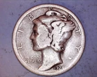 1924-S Mercury Head Silver Dime  **122-6A