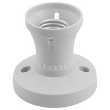 E27 Lamp Base Socket Converter, Screw Light Bulb Socket Holder for Ceiling Penda