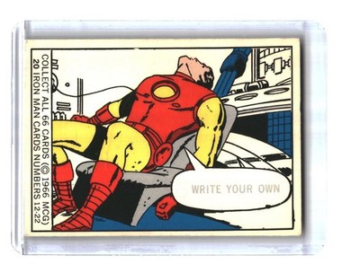 1966 Donruss Marvel Super Heroes #20 (Write your own caption)