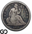 1839-O Seated Liberty Dime, Tough New Orleans Mint Issue