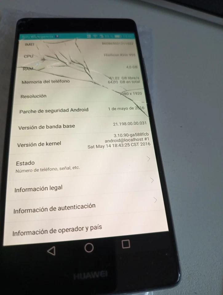 Huawei P9 Plus 64GB ROM 4GB RAM - Imagen 4 de 4