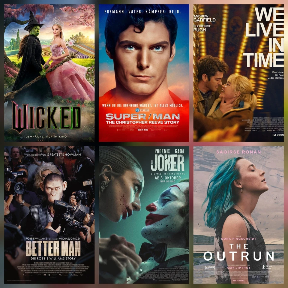 Filmposter Sammlung #2 - 40 Filmplakate aus 2024 + 2025 - A1 gerollt - Bild 4 von 4