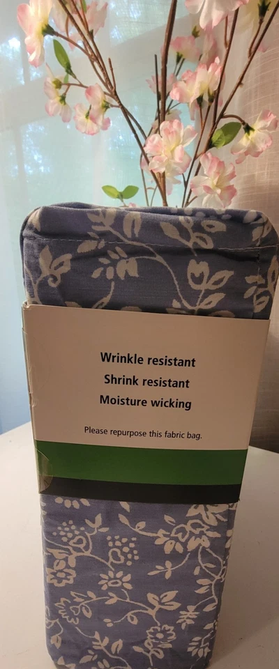 Mainstays,Twin /Twin XL 300 Thread Count, Cotton Blend, Percale, Easy Care, - Image 2 of 4