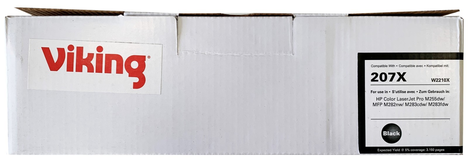 HP 207X Black Toner Cartridge W2210X LaserJet Pro M255 M283 Compatible