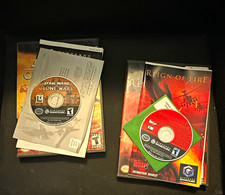 Reign of Fire & Star Wars the Clone Wars Nintendo Gamecube 