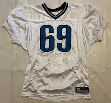 2009 DETROIT LIONS #69 PRACTICE WORN PRO CUT SIZE 50 JERSEY REEBOK NFL FOOTBALL