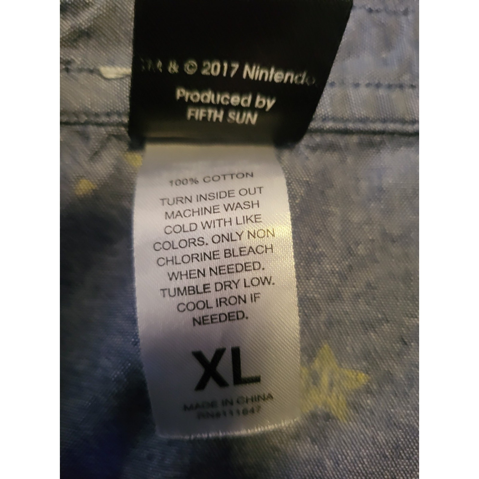 Super Mario Button Down Shirt - image 7