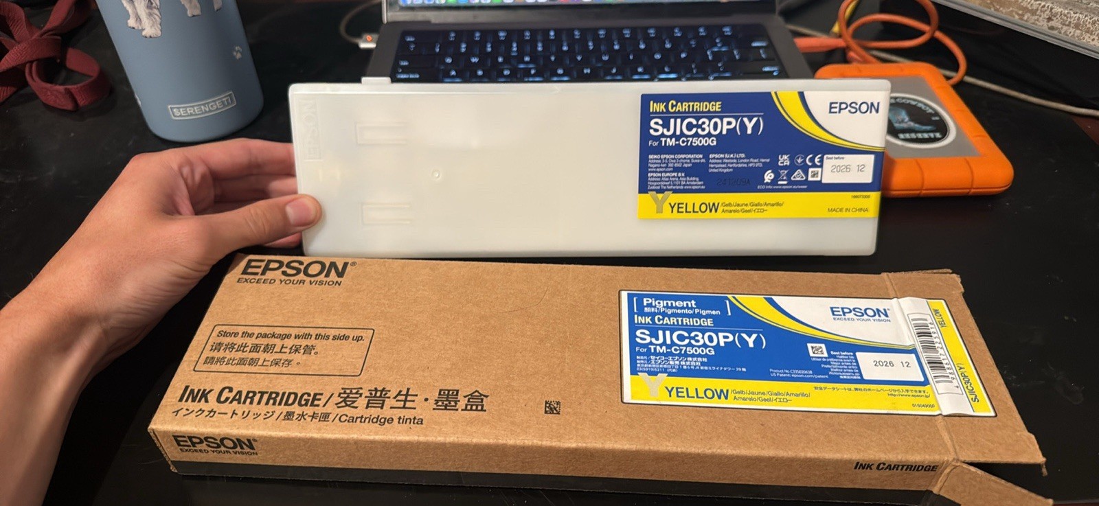 Epson TM-C7500G Label Printer Ink Cartridges High-Quality Compatible-image