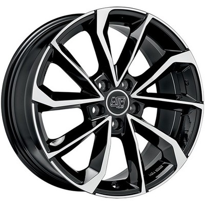 ALUFELGE MSW MSW 42 FUR LEXUS GS 460 8X19 5X114.3 GLOSS BLACK FULL POLISHED JML