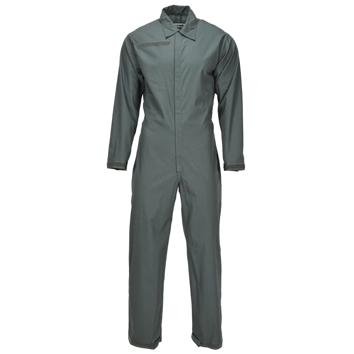 Combinaison De Vol Vintage Armée Allemande - Taille L, Coton Olive, état Très Porté