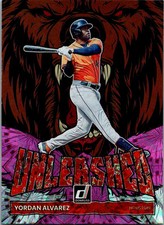 2022 Donruss #UL-10 Yordan Alvarez Unleashed Pink Fireworks