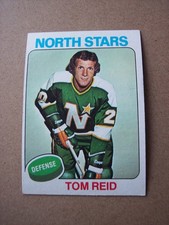 1975-76 Topps Hockey Tom Reid card #277 VG