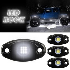 LED Rock Light 12V Underbody Lamp 9 LED Off Road Vehicle