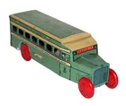 Extra Nice, Glossy Greyhound Lines Tin Bus by Chein C-1925