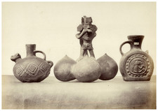 William Axon Mansell, British Museum, Peru, Terracotta Vases Vintage Albums pr