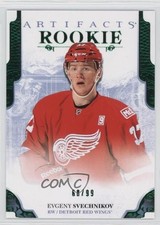 2017-18 Upper Deck Artifacts Rookies Emerald /99 Evgeny Svechnikov #165 0c3