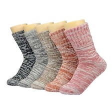 Thick Warm Mid Calf Socks For Casual Wear Socks for Women Size 9-11