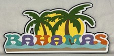 Bahamas Title Die Cut Embellishment Scrapbook