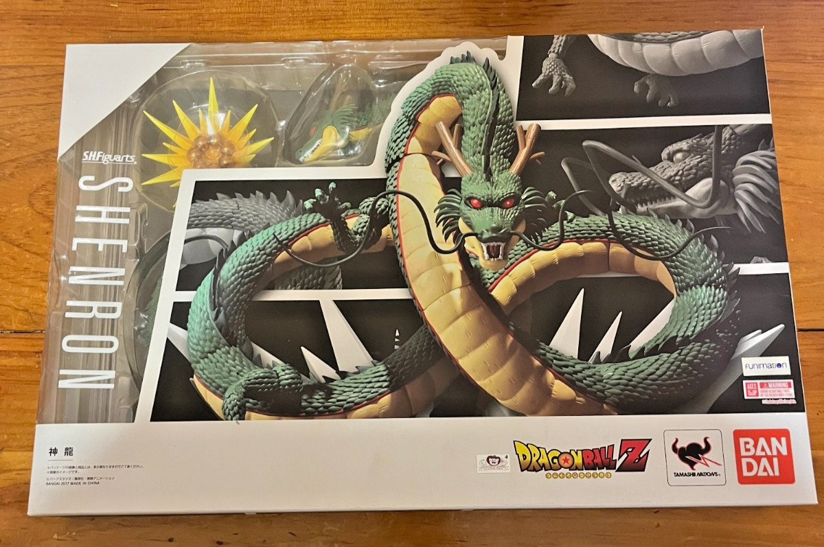 Figura SH Figuarts Bandai Dragon Ball Shenron S.H. Figuarts vendedor de Estados Unidos nuevo en caja