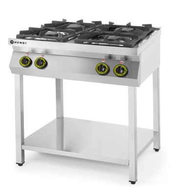 HENDI Gasherd Kitchen Line 4-flammiger offener Ständer