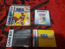 NBA 3 On 3 Kobe Bryant Game Boy Color Game 1999 Edition Box And Manual Only