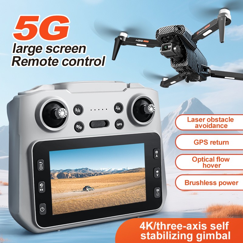 K919 MAX Drone GPS 3KM Range 4K HD Camera 360° Obstacle Avoidance