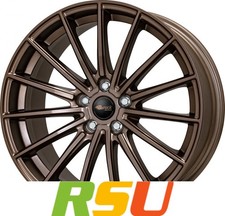 Brock B36 bronze-copper matt-lackiert 8x18" ET30 LK5 112 ML 66.6 Alufelgen 18...