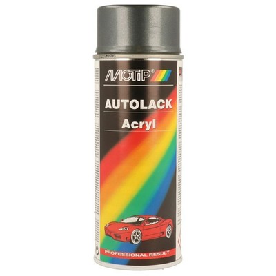 Motip 51070 Grey Acrylic Car Spray Paint 400ml Audi BMW Fiat Ford VW Honda Mazda
