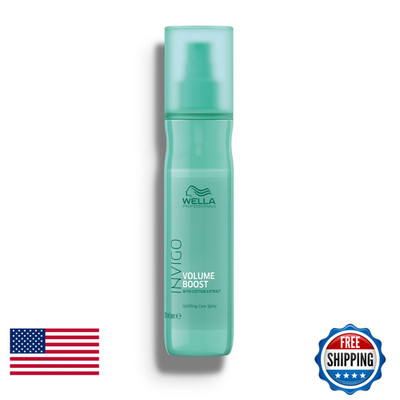 Wella Professionals Invigo Volume Boost Uplifting Care Mist Added Volume For