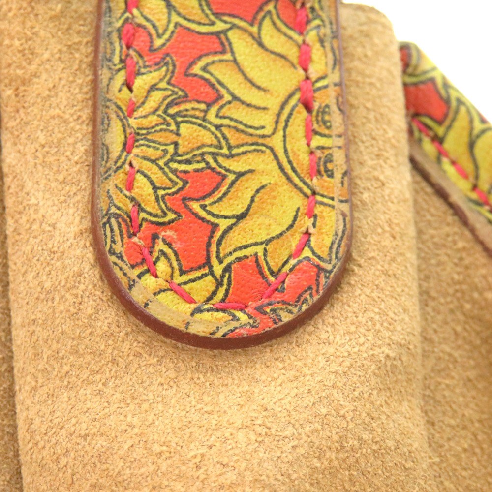 AUTHENTIC HERMES EvelyneGM solar solar Shoulder Bag yellow Leather image 8